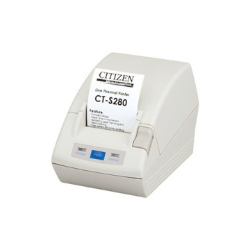 Citizen CT-S280, USB, 8 dots/mm (203 dpi), λευκό (CTS280UBEWH), CTS280UBEWH
