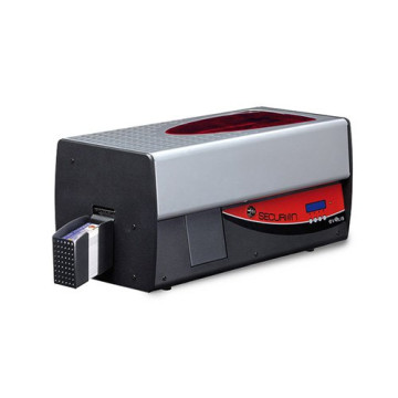 Evolis Securion, διπλής όψης, 12 dots/mm (300 dpi), USB, Ethernet, MSR, smart, flipper, RFID, επαφής (SEC101RBH-BCCM), SEC101RBH-BCCM