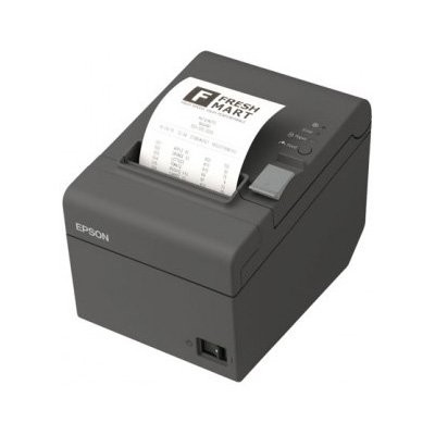Epson TM-T20II, USB, Ethernet, 8 dots/mm (203 dpi), μαύρο (C31CD52003A0)