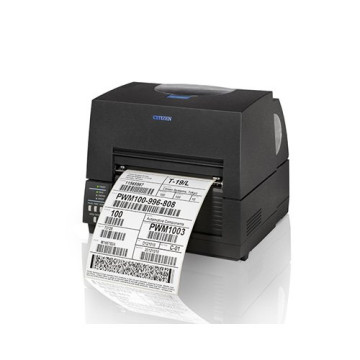 Citizen CL-S6621, 8 dots/mm (203 dpi), cutter, ZPLII, Datamax (Ethernet, Premium), μαύρο (1000836E2C), 1000836E2C