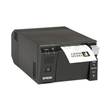 Epson TM-T70II-DT, USB, RS232, Ethernet, PosReady 7, μαύρο (C31CD51322), C31CD51322