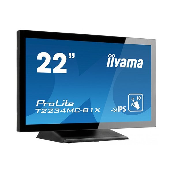 iiyama ProLite T2234MC, 54.6cm (21.5''), projected capacitive, 10 TP, full HD, μαύρο (T2234MC-B1X)