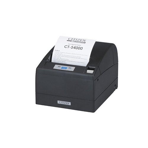 Citizen CT-S4000/L, USB, RS232, 8 dots/mm (203 dpi), cutter, μαύρο (CTS4000RSEBKL)