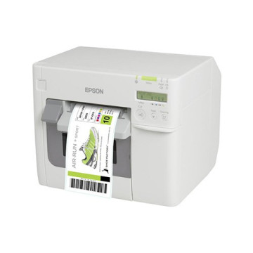 Epson ColorWorks C3500, cutter, οθόνη, USB, Ethernet, NiceLabel, λευκό (C31CD54012CD), C31CD54012CD