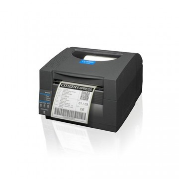 Citizen CL-S521, 8 dots/mm (203 dpi), peeler, ZPL, Datamax, μαύρο (1000815P), 1000815P