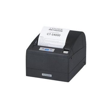 Citizen CT-S4000, USB, RS232, 8 dots/mm (203 dpi), cutter, μαύρο (CTS4000RSEBK), CTS4000RSEBK