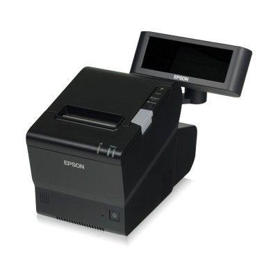 Epson TM-T88V-DT, USB, RS232, Ethernet, PosReady, μαύρο (C31CC74422A0)