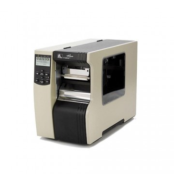 Zebra 110Xi4, 12 dots/mm (300 dpi), peeler, rewind, ZPLII, print server (113-85E-00204), 113-85E-00204