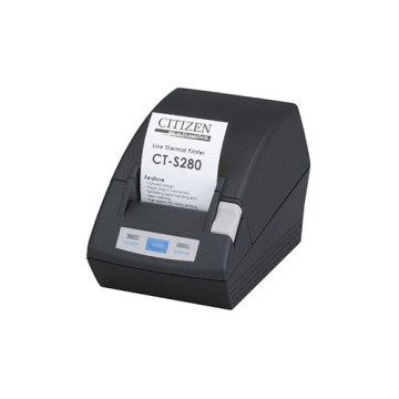 Citizen CT-S280, RS232, 8 dots/mm (203 dpi), μαύρο (CTS280RSEBK), CTS280RSEBK