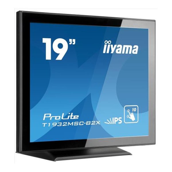 iiyama ProLite T1932MSC, 48.3 cm (19''), projected capacitive, 10 TP, μαύρο (T1932MSC-B2X)
