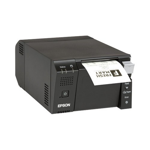 Epson TM-T70II-DT, USB, RS232, Ethernet, PosReady, μαύρο (C31CD51122)