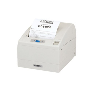 Citizen CT-S4000/L, USB, LPT, 8 dots/mm (203 dpi), cutter, λευκό (CTS4000PAEWHL), CTS4000PAEWHL
