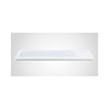 PrehKeyTec HospiTouch, QWERTZ, USB, λευκό (90327-011/1801), 90327-011/1801