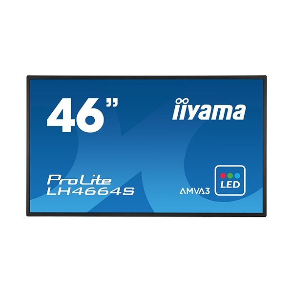 iiyama ProLite LH4664S, 117 cm (46''), full HD, μαύρο (LH4664S-B1)