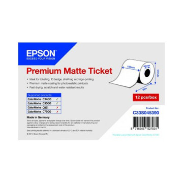 Epson ρολό απόδειξης/ voucher (endless), κανονικό χαρτί, 102mm (C33S045390), C33S045390