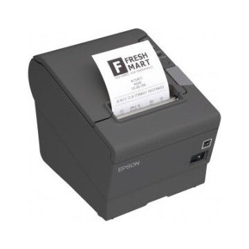 Epson TM-T88V, USB, Ethernet, μαύρο (C31CA85238WB), C31CA85238WB
