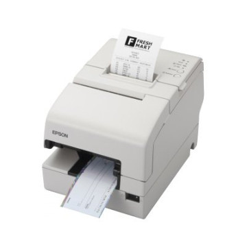 Epson TM-H 6000IV, USB, RS232, cutter, MICR, λευκό (C31CB25033), C31CB25033
